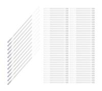 BCOATH Heat Erasable Fabric Marking Pen Refills and Fast Thermal Erase Action 100pcs with White Disappearing Ink, Broad Textile Compatibility for Tailoring and Fabric Pattern Transfer