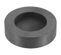 BCOATH High Purity Graphite Crucible 2.4ml Round Shape with Wear Resistance and Extended Service Life for Metal and Copper Melting Casting in Jewelry Workshop