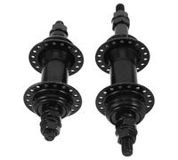 BCOATH Hole Metal Bicycle Hub Set Front and Rear with Hollow Shaft Design, Ball Bearing Hub for Road Bikes, Quick Release and Wear Resistant, for Daily Commuting and Wheel Building