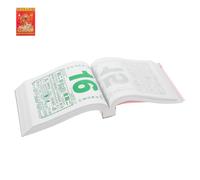 BCOATH Horse Year Calendar Chinese Zodiac Wall Tear off Calendar for Living Study Office Lunar Year Traditional Spring Festival Decoration