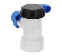 BCOATH IBC Tote Adapter Dn40 Butterfly Valve with 62mm Coarse Thread Plastic Heavy-Duty Tank Valve for Easy Water Flow Control Corrosion Resistance Eliminates Leaks Suitable for Domestic