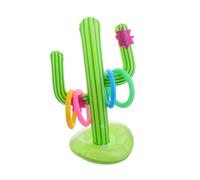BCOATH Inflatable Cactus Ring Toss Game Outdoor Party for Pool Beach Fun Family Bonding Easy to Inflate Summer Beach Pool Inflatables