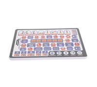 BCOATH Interactive Arabic Alphabet Learning Pad for Educational Islamic Quran with Alphabet Puzzle Language Learning Tablet for Battery-powered Early Education Device