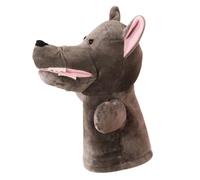 BCOATH Interactive Cartoon Wolf Hand Puppet Plush for Storytelling Educational Animal Plush Hand for Soft Animal Puppet for Role Play and Motor Skills Development