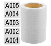 BCOATH Inventory Stickers Sequential Adhesive Labels for Storage Box Classification High Adhesive Strength for Efficient Inventory Management and Easy Item Identification