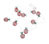 BCOATH Iron Hanging Led String Lights Fruit Shape 79in for Indoor Festival Party and Home Decor