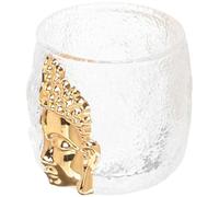 BCOATH Japanese Zen Glass Tea Cup for Water and Tea, Home Use | Glass Material, Temperature-resistant Build, Compact Portable Size, Afternoon Tea or Cocktail Serving