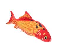 BCOATH Kawaii Goldfish Plush Realistic Stuffed Animal Pillow for Cognitive Development Educational Soft Decorative Cushion for Pet Play