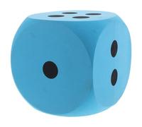BCOATH Large EVA Foam Dice Rounded Corner Soft Giant Board Game Dice for Educational Play Party Raffle Prop Multipurpose Classroom