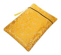 BCOATH Large Pencil Organizer Zipper Pouch for Pens and Books, Silk Cloth Material with Organizing Features, Suitable for Travel and Office Use, Simple and Chic Design