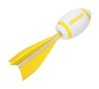 BCOATH LED Light Up Football Glow Dark Sports Flyer for Backyard Play Beach Games Camping Outdoor Activities Easy Throw Promotes Active Fun and Family Bonding