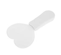 BCOATH LED Light-up Sublimation Cheering Wand with Heart-shaped Acrylic Sheet for Music Concerts and Stage Performances Blank Acrylic Sign Prop for DIY Printing Projects