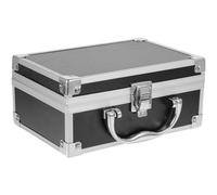 BCOATH Lightweight Aluminium Cosmetic Organizer 8 Inch Portable Makeup Case with Handle Travel Storage Box for Beauty Artists