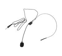 BCOATH Lightweight Head-mounted Wired Condenser Microphone with Plastic and Iron Build, for Live Streaming, Interviewing, and Voice Amplification