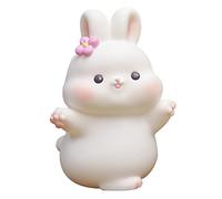 BCOATH Lovely Bunny Coin Bank for Boys and Girls Educational Money Saving Box Non-slip Design Boys and Girls' Room Decor Made of Vinyl