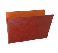 BCOATH Magnetic Leather Business Folder Portfolio with Pen Holder Conference Document Organizer Binder for Office and Contract Management Professional Organizer