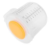 BCOATH Measuring Cup and Mixing Bowl 2.5L Plastic with Lid and Scale for Kitchen and Baking Tasks