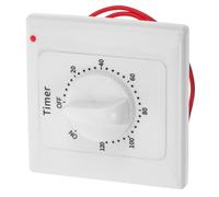 BCOATH Mechanical Timer Switch Indoor Light Timer for Electrical Devices with Portable Design and Abs Material for Accurate Control Suitable for Home and Office Use