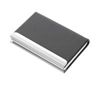 BCOATH Men's Credit Card Holder Business Card Holder Multi- Case Leather Money Clip Easy to Carry