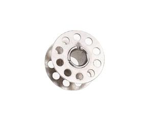 BCOATH Metal Bobbins and Simple Practical Design for Household Sewing Machine 10pcs Sturdy Hard Metal with Notch the Centre, Easy to Use for Home Sewing Projects