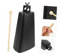 BCOATH Metal Cowbell Hand Percussion Instrument for Rust-resistant Musical with Bright Timbre and Smooth Surface for Rhythm Learning and Interaction