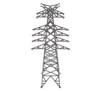BCOATH Mini Electric Tower Model 1:100 Scale PLA with Enhanced Visual Appeal and Realistic Details for Architectural Sandbox and City Scenery