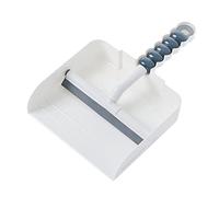 BCOATH Multi-functional Glass Cleaning Wiper and Table Squeegee Dustpan Set, Grey Rubber Household Window and Mirror Cleaner for Kitchen and Bathroom Cleaning Tasks