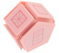 BCOATH Multi-Sided Handwriting Line Stamper Practical Teaching Stamp for Writing Practice Printing Educational Tool for Classroom and Home Use
