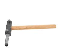 BCOATH Mushroom Planting Puncher Hammer Double-Head Log Punch Tool for Home Growing Wood and Iron Construction Suitable for Various Crops and Beginners