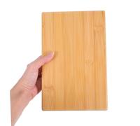 BCOATH Natural Bamboo Yoga Brick for Home Fitness Lightweight Wooden Yoga Block with Smooth Surface Ergonomic Support for Beginners Portable Auxiliary Tool for Dance and Exercise