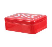 BCOATH Organizer Box Metal Storage Case Portable Outdoor Medicine Container Emergency Multi-Function Storage Suitable for Camping Hiking Travel and Home Use