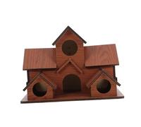 BCOATH Outdoor Birdhouse for Garden Weather Resistant Bird Nesting Box with Spacious Compartments for Wildlife Diversity