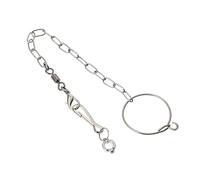 BCOATH Parrot Foot Ring Set Birds Lock Chain Stainless Steel Foot Chain Buckle Anklet