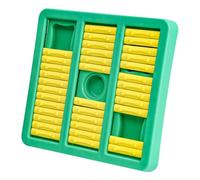 BCOATH Pet Slow Feeder Toy Pet Feeding Toy Interactive Puzzle for Dogs Improves Intelligence Made of PP 22.5X24X2.5Cm for Slow Eating Training