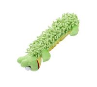 BCOATH Pet Teething Toys Dog Chewing Plush Hippopotamus Shape Sound Making Molar Toys for Puppy Chews at Home