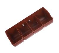 BCOATH Pig Manger Feeding Trough Farm Animal Feeder Livestock Compartment Feeder Easy to Clean