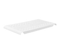 BCOATH Plastic Dish Draining Tray with Modern Style and Mesh Structure, Hanging Basket Divider for Kitchen Counters, Cabinets, and Sinks for Efficient Storage