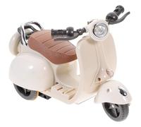 BCOATH Plastic Hamster Motorcycle with 360-degree Rotation and Music, Khaki Motorbike Plaything for Hamsters, Desktop Ornament Suitable for Exploring and Playing