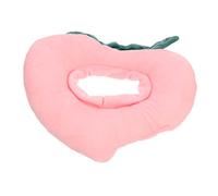 BCOATH Plush Peach Collar for Cats Protective Cone for Care Lightweight and Washable Collar for Healing Injuries and Preventing Scratching