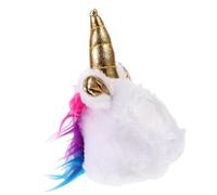 BCOATH Plush Unicorn Hat for Small Lizards Reptile Cosplay Party Decor Washable Soft Pet Costume Accessory for Christmas and Photo Events Random Color