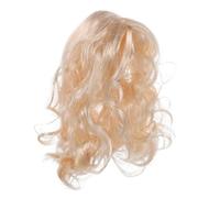 BCOATH Porch Goose Wig with Adjustable Size and Form Retention, Realistic Polyester Goose Hair Accessory with Stretchy Band for Garden and Halloween Outdoor Decoration
