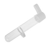 BCOATH Portable Bird Feeder Cup Long Hollow Design Easy to Clean Parrot Feeding Box Suitable for Birds Hamsters Rabbits Pets Color Random Random Color