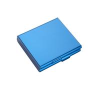 BCOATH Portable Clamshell Cigarette Case Cigarette Box Holder 20Pcs Aluminum Slim Design Crush-Resistant Lightweight for-The-Go Use