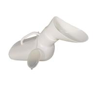 BCOATH Portable Female Urinal Bottle for Women Car Use Reusable Leakproof Pee Holder with Soft Wide Mouth Washable Urine Container for Elderly Bedridden Travel and Outdoor Care