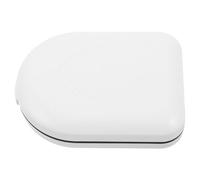 BCOATH Portable Hearing Aid Travel Organizer Case, Shockproof and Waterproof Abs Storage Box for Hearing Aids and Amplifiers, Compact Protective Holder for Daily Use and Travel, White