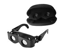 BCOATH Portable Plane Telescope Magnifier Glasses with Blue Coating and Protective Case Focus Outdoor Binoculars for Fishing Hiking Field Observation Suitable for Adults and Elders Gift