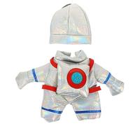 BCOATH Portable Puppy Costume for Halloween Cute Astronaut Design Breathable Clothes for Parties Easy to Wear for Dogs