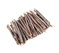 BCOATH Portable Rabbit Chew Sticks Apple Wood for Teeth Grinding Small Animal Hamster Guinea Pig Chinchilla Dental Care Travel-friendly Pet Chewing Treats