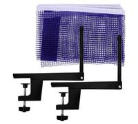 BCOATH Portable Table Tennis Net and Post Set Folding Pingpong Net for Indoor and Outdoor Use Stable Elastic Mesh for Consistent Ball Control Any Table