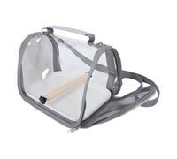 BCOATH Portable Travel Cage for Parakeet and Small Birds with Perch Lightweight Bird Carrier Bag for Parrot and Lizard Outings Removable Panels for Easy Cleaning Secure Frame for Safe